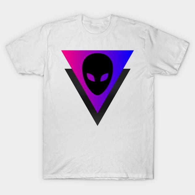 Retro alien T-Shirt by SAMUEL FORMAS